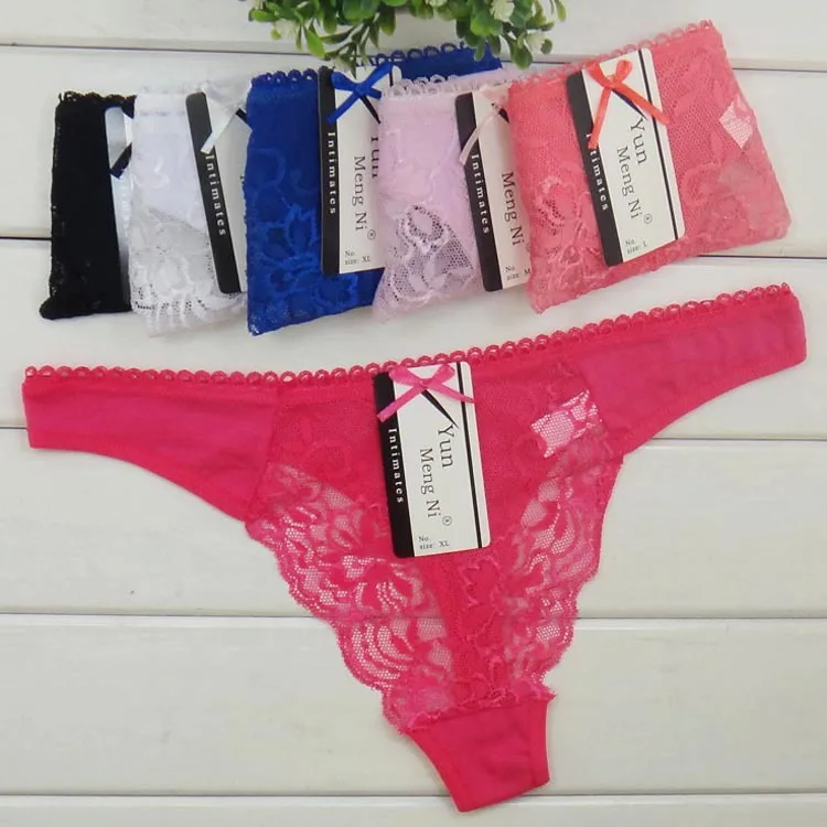Трусики Тонги женские кружевные из хлопка 2018|thong sexy|panties thongwomen underwear |