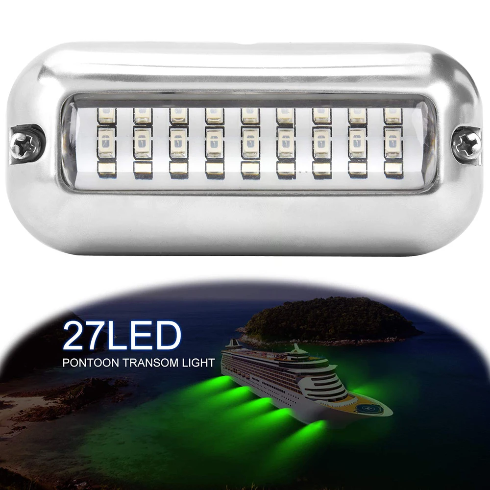 1PCS 27 LED Fishing Light Attracting Fish Underwater LED Night Luring Lamps For Marine Pontoon Boat Fishing Tools
1PCS 27 LED Fishing Light Attracting Fish Underwater LED Night Luring Lamps For Marine Pontoon Boat Fishing Tools