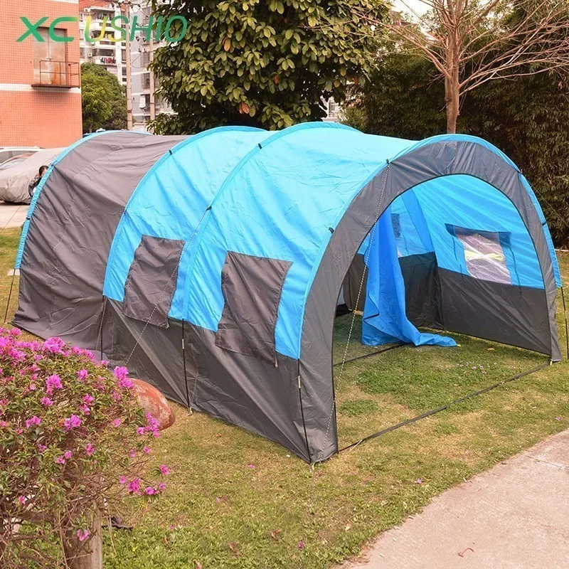 5-10 Person Big Double Layer Tunnel Tent 480*310*210cm Outdoor Huge Camping Family Tent House for Party Hiking Fishing Tourist
5-10 Person Big Double Layer Tunnel Tent 480*310*210cm Outdoor Huge Camping Family Tent House for Party Hiking Fishing Tourist