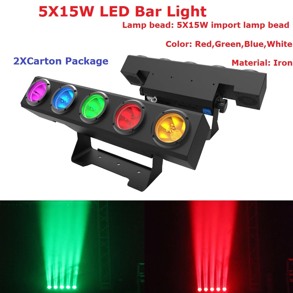 2 Pack Factory Price 5X15W 4IN1 Indoor Led Bar Lights High Quality RGBW 4 Colors LED Stage Beam Lights 15 Degree Beam Angle
2 Pack Factory Price 5X15W 4IN1 Indoor Led Bar Lights High Quality RGBW 4 Colors LED Stage Beam Lights 15 Degree Beam Angle