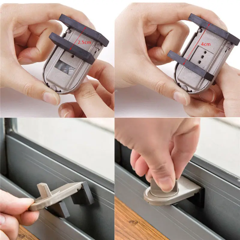 Window sliding door Baby Safety Lock Doors security Anti-theft lock sliding sash Stopper
Window sliding door Baby Safety Lock Doors security Anti-theft lock sliding sash Stopper