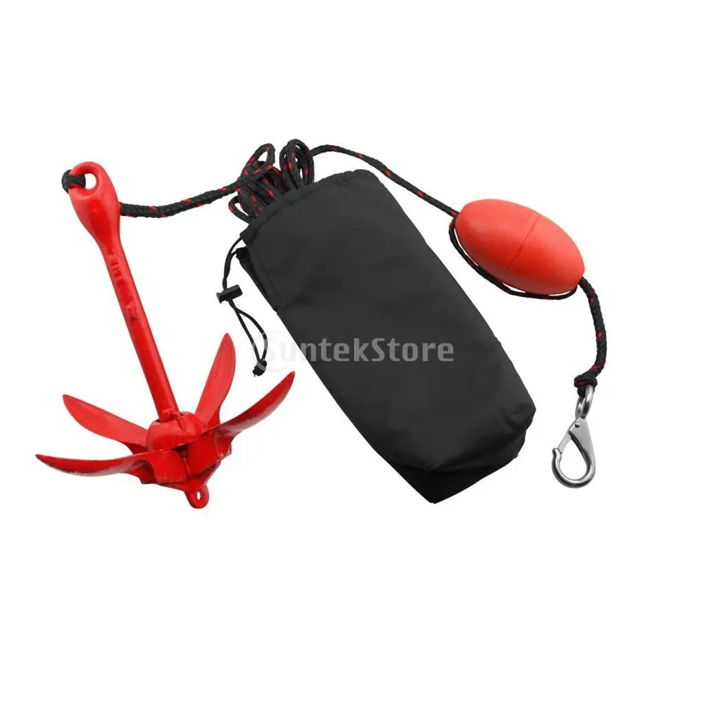 Portable Folding 1.5kg / 3. Stainless Steel Anchor Buoy Kit for Canoe Kayak Boat Sailboat Fishing Dinghy Raft
Portable Folding 1.5kg / 3. Stainless Steel Anchor Buoy Kit for Canoe Kayak Boat Sailboat Fishing Dinghy Raft