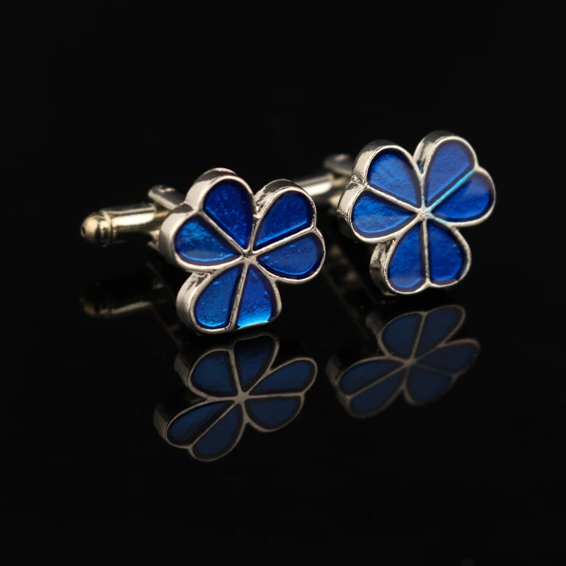 dongsheng Fashion Four Leaf 3 Leaf Clover Cufflinks Blue Color Wedding Best Man Presents and Gifts Cuff Links For Men Gift -40
dongsheng Fashion Four Leaf 3 Leaf Clover Cufflinks Blue Color Wedding Best Man Presents and Gifts Cuff Links For Men Gift -40
