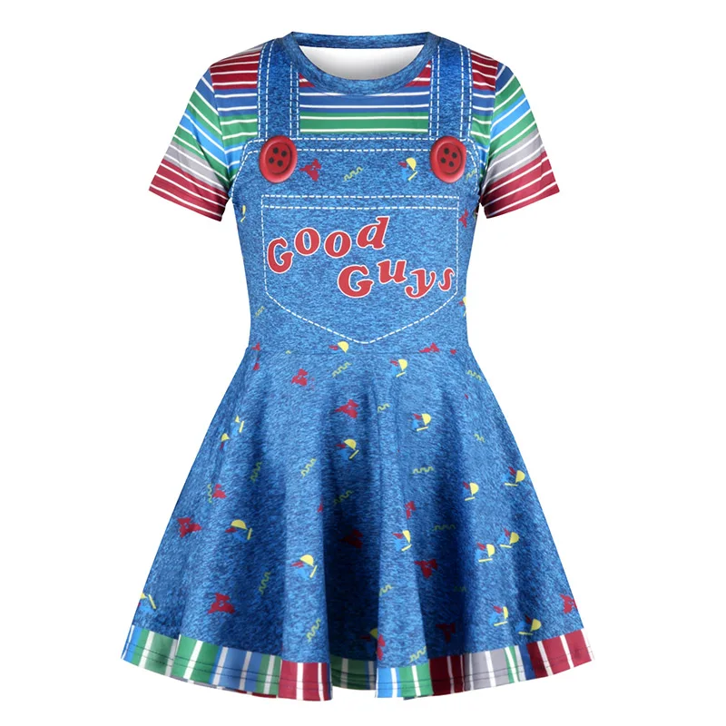 Мини-платье с высокой талией для девочек-подростков лето 2019 ван печать Ван Гога