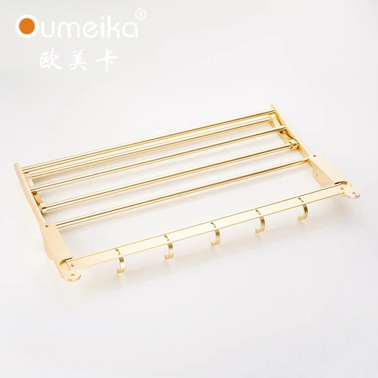 ITAS1008 Bathroom racks Space aluminum Bathroom towel rack Wall hanging Toilets Double layer Foldable Towel rack
ITAS1008 Bathroom racks Space aluminum Bathroom towel rack Wall hanging Toilets Double layer Foldable Towel rack