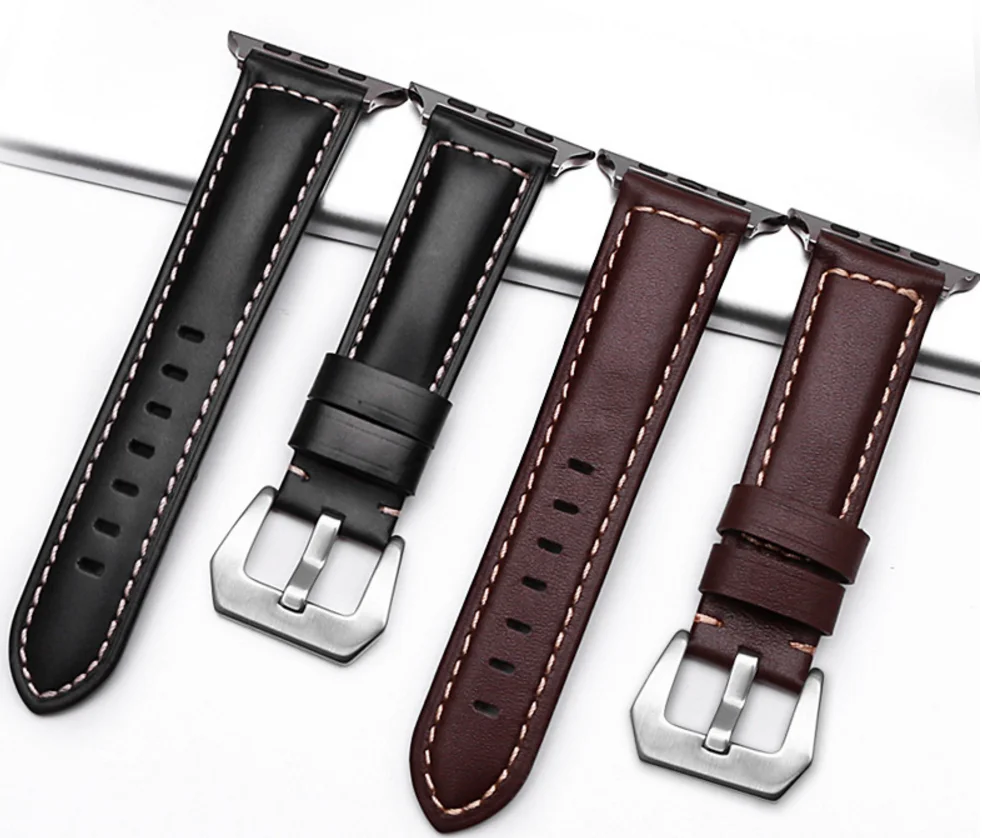 Часы из натуральной кожи для Apple Watch Band Series 4/2/1 38 мм 42 мм из высококачественной кожи для iWatch спортивный ремешок 40 мм 44 мм
Часы из натуральной кожи для Apple Watch Band Series 4/2/1 38 мм 42 мм из высококачественной кожи для iWatch спортивный ремешок 40 мм 44 мм