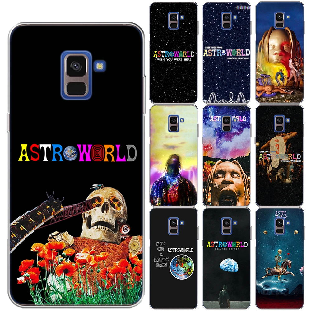 Мягкий чехол из ТПУ для Samsung Galaxy A7 A6 A8 Plus A9 2018 A3 A5 2016 2017 A10 A30 A50 Astroworld Sicko|Бамперы| |