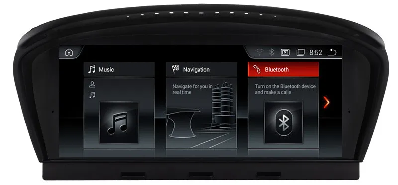 Android автомобильный мультимедийный плеер GPS навигация для BMW 5 серии E60 E61 E63 E64 3 E90 E91