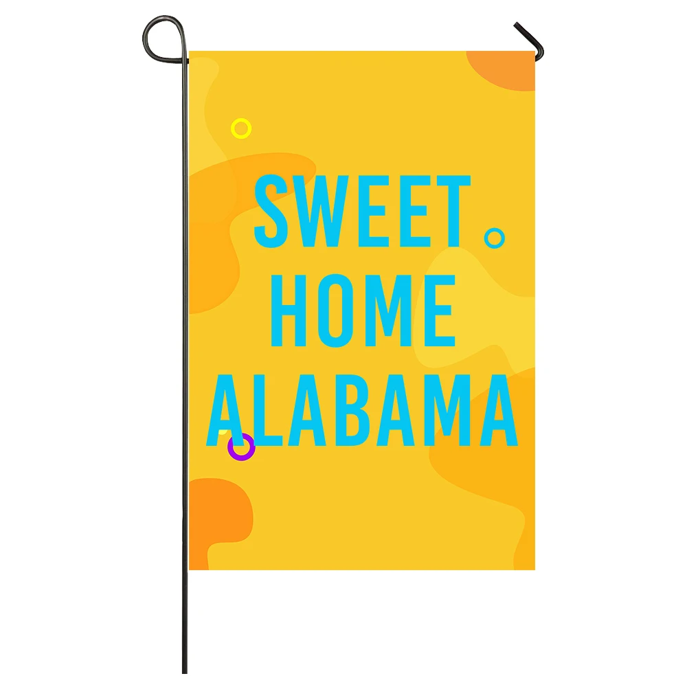 Sweet Home Alabama Garden Flag Home Decor Flags Happy Festival Household Hanging Flag
Sweet Home Alabama Garden Flag Home Decor Flags Happy Festival Household Hanging Flag