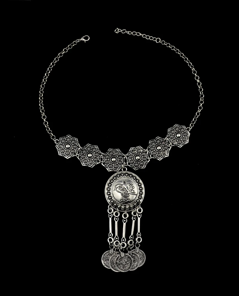 1 Set Fashion Carved Flower Retro Statement Necklace Coins Tassel Long Necklace Drop Bell Long Earrings For Women Jewelry
1 Set Fashion Carved Flower Retro Statement Necklace Coins Tassel Long Necklace Drop Bell Long Earrings For Women Jewelry