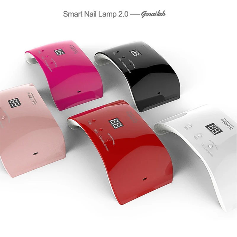 SUN9SE 24W UV Lamp LED Lamps Nail dryer Double Power Nail Lamps for Nail UV Gels Polish USB Charge Nail Art Tool
SUN9SE 24W UV Lamp LED Lamps Nail dryer Double Power Nail Lamps for Nail UV Gels Polish USB Charge Nail Art Tool