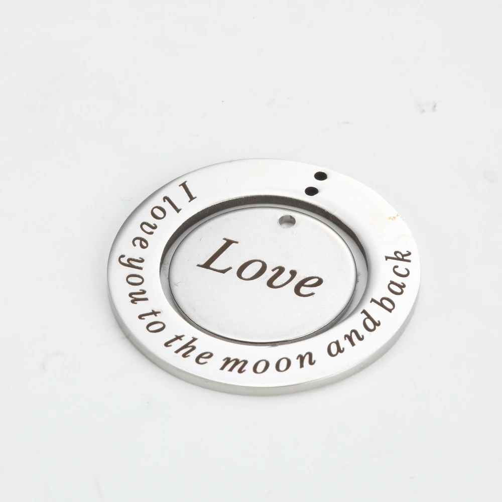 10 pairs/lot-Circle Charms, Steel Charms,Round Charms-I love you to the moon and back-Necklace Pendant,Necklace Charms G2853
10 pairs/lot-Circle Charms, Steel Charms,Round Charms-I love you to the moon and back-Necklace Pendant,Necklace Charms G2853