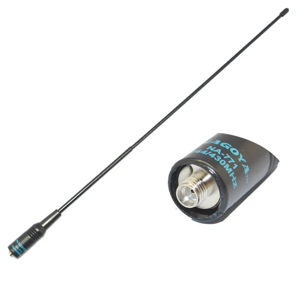 SMA Female NA-771 Walkie talkie antenna SMA-Female 144/430Mhz for BaoFeng uv-5r two way radio Baofeng accessories
SMA Female NA-771 Walkie talkie antenna SMA-Female 144/430Mhz for BaoFeng uv-5r two way radio Baofeng accessories