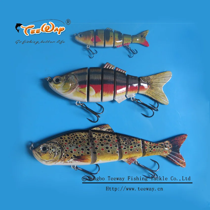 3PCS Fishing Lure 4 Segment 6 Segment Swimbait Crankbait Hard Bait Slow with Fishing hook FL-H05
3PCS Fishing Lure 4 Segment 6 Segment Swimbait Crankbait Hard Bait Slow with Fishing hook FL-H05