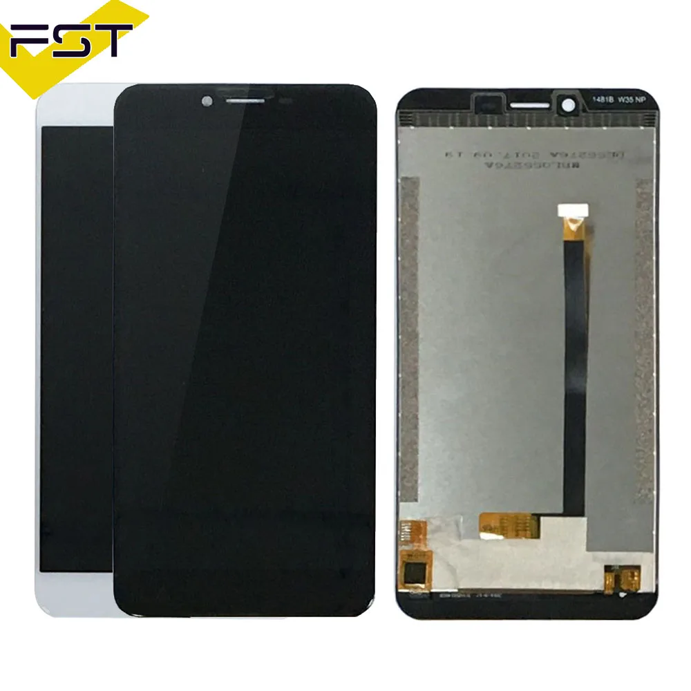 Черный/белый для Oukitel U15S ЖК-дисплей + сенсорный экран дигитайзер сборка запчастей