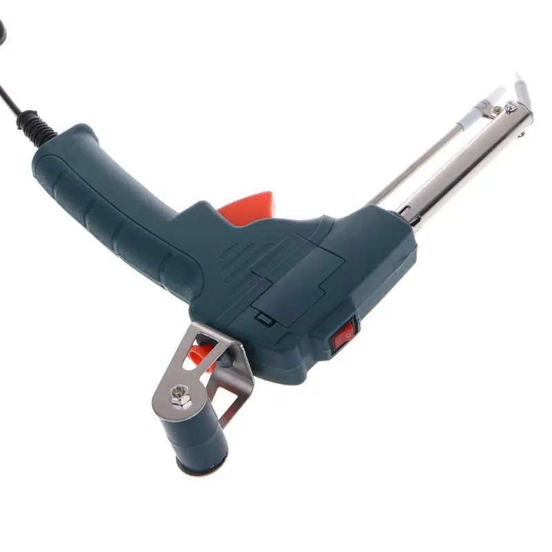 5pcs 220V External Heat Electric Tin Soldering Iron Kit Automatic Send Tin Gun Welding Tool