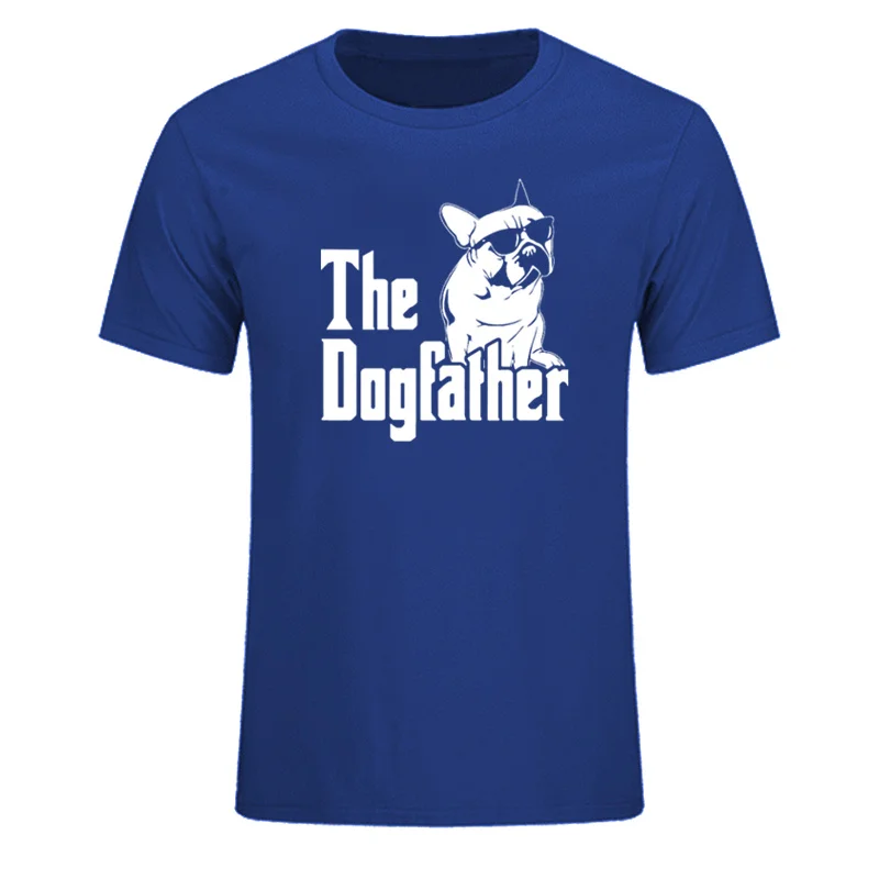 Забавные футболки с изображением собачки папы французского бульдога для мужчин