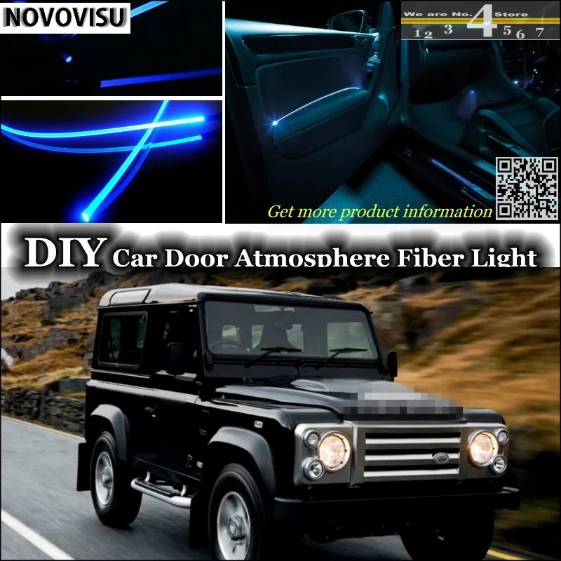 NOVOVISU для Land Rover Defender 90 110 Ninety One Ten внутренняя атмосфера окружающего света оптоволоконная лента освещения s Дверная панель
NOVOVISU для Land Rover Defender 90 110 Ninety One Ten внутренняя атмосфера окружающего света оптоволоконная лента освещения s Дверная панель