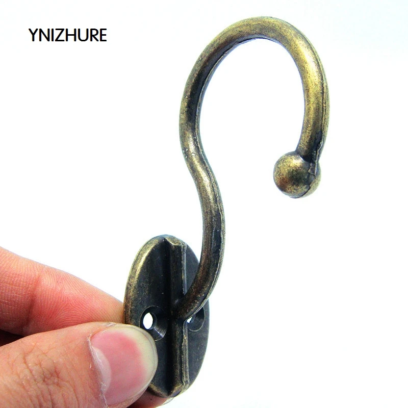 20pcs 81*35mm Hook alloy antique cupboard bronze hooks decorative hook 81 * 35MM large coat hooks
20pcs 81*35mm Hook alloy antique cupboard bronze hooks decorative hook 81 * 35MM large coat hooks