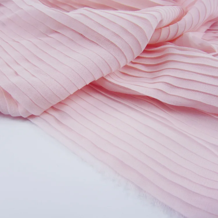 3 Meters 150CM 59" Wide pink Ruffled Pleated Chiffon Fabric Solid Dress Clothes Materials LX90 1/0.5
3 Meters 150CM 59" Wide pink Ruffled Pleated Chiffon Fabric Solid Dress Clothes Materials LX90 1/0.5