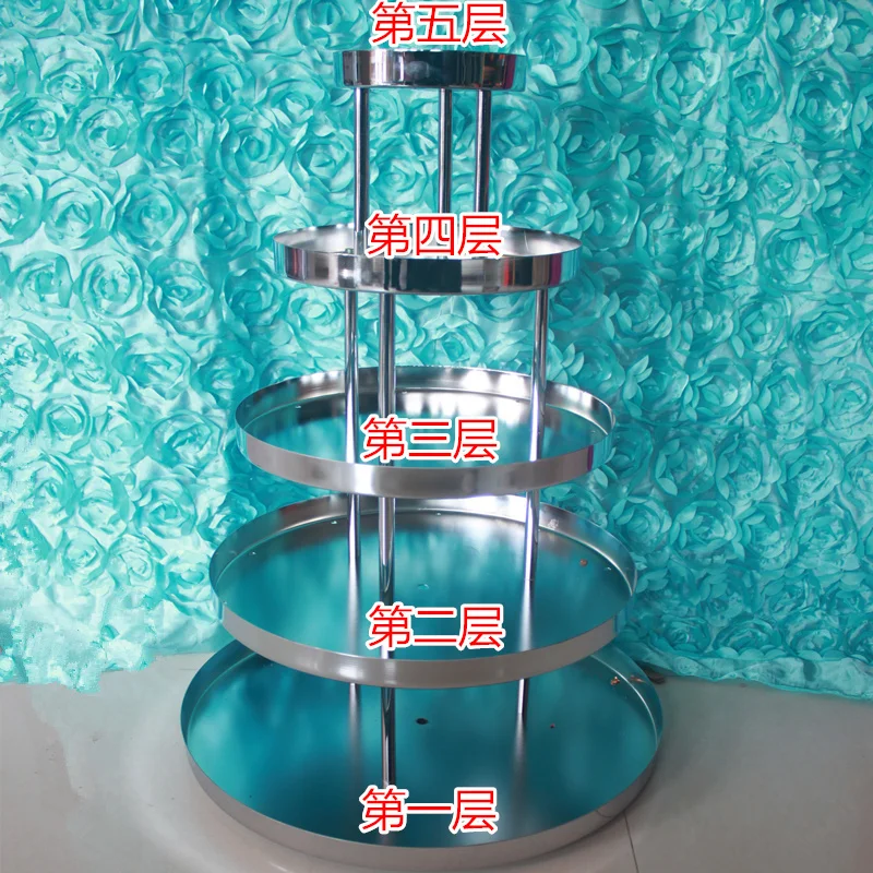 5 tier Wedding champagne tower wedding Supply props Silver Five layers champagne tower wine tower champagne tower
5 tier Wedding champagne tower wedding Supply props Silver Five layers champagne tower wine tower champagne tower
