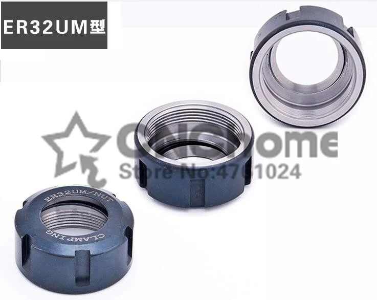 Engraving Machine Principal ER Nut ER25UM/ER32UM/ER40UM Nut UM type clamping nut for ER25/ER32/ER40 collets chuck CNC milling
Engraving Machine Principal ER Nut ER25UM/ER32UM/ER40UM Nut UM type clamping nut for ER25/ER32/ER40 collets chuck CNC milling