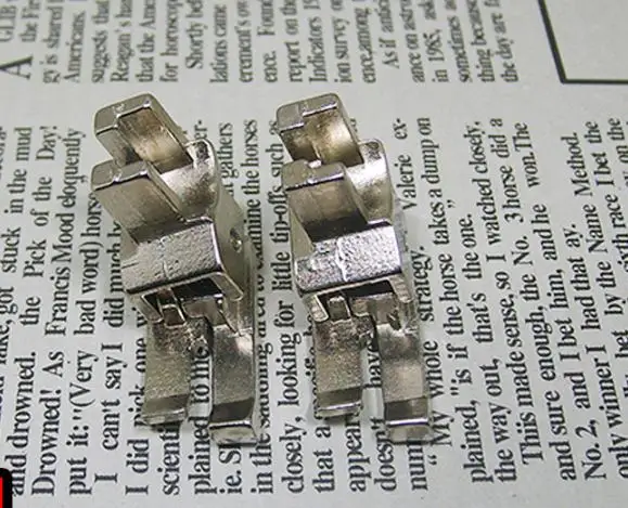 2PCS Household sewing machine high and low pressure feet Mini sewing machine electric sewing machine pants presser foot
2PCS Household sewing machine high and low pressure feet Mini sewing machine electric sewing machine pants presser foot