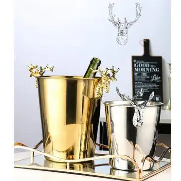 Gold/silver Ice Buckets and coolers whiskey shampine wine beer coolers bucket bar tools
Gold/silver Ice Buckets and coolers whiskey shampine wine beer coolers bucket bar tools