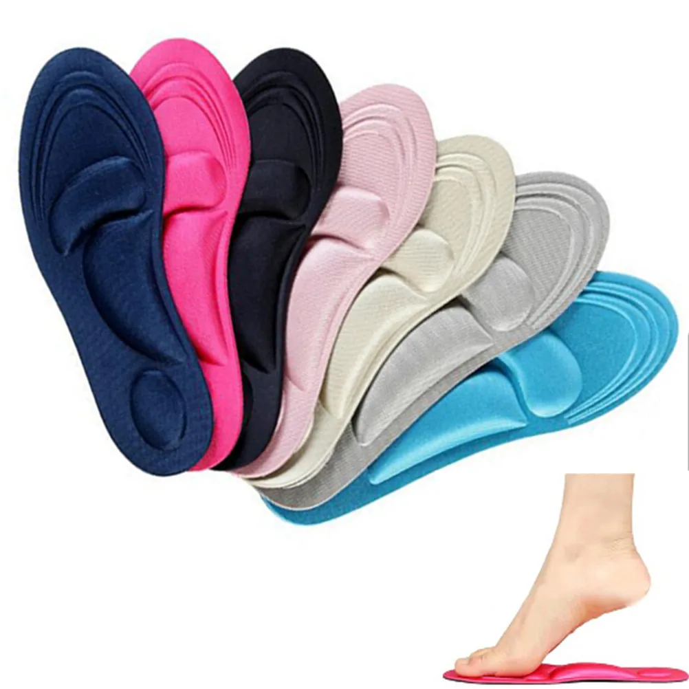 1Pair 4D Sport Sponge Soft Insole Men/Women High Heel Shoe Pad Pain Relief Insert Cushion Pad Shoe Insoles
1Pair 4D Sport Sponge Soft Insole Men/Women High Heel Shoe Pad Pain Relief Insert Cushion Pad Shoe Insoles