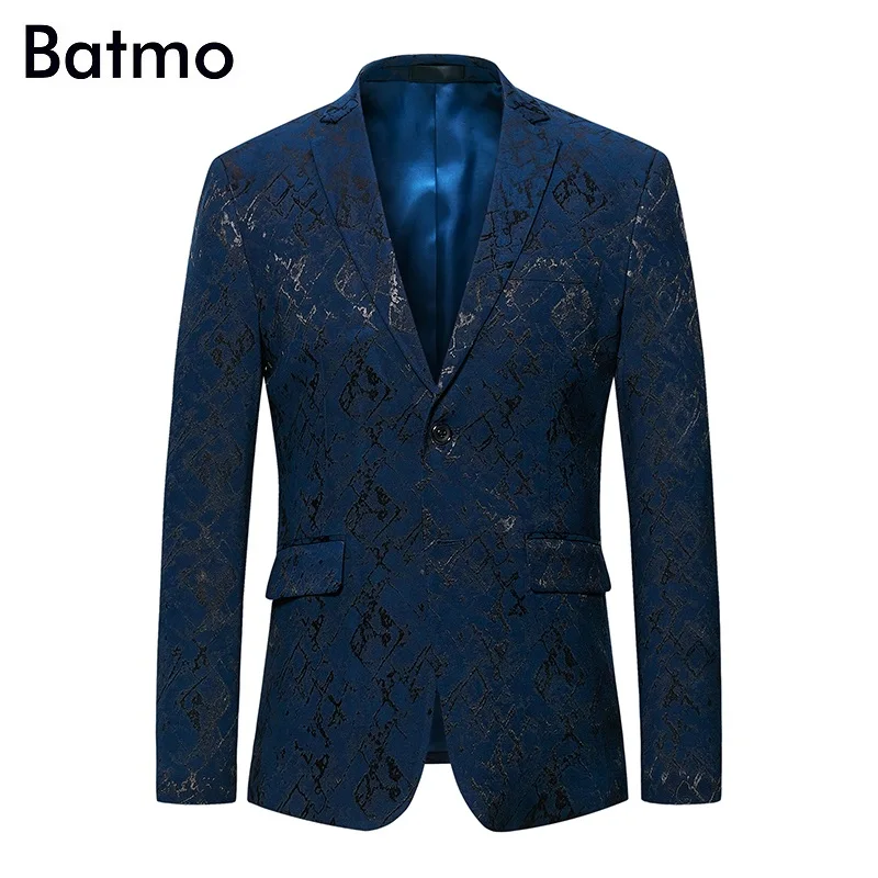 Новое поступление 2018, высококачественные мужские повседневные Костюмы Batmo, мужские блейзеры с принтом, мужские куртки большого размера 991
Новое поступление 2018, высококачественные мужские повседневные Костюмы Batmo, мужские блейзеры с принтом, мужские куртки большого размера 991