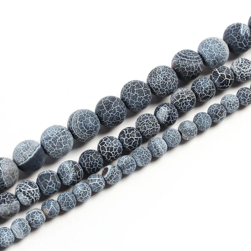 4 6 8 10mm Black Natural Stone Beads for Jewelry Making Diy Bracelet Necklace Round Cracked loose Beads Wholesale S807
4 6 8 10mm Black Natural Stone Beads for Jewelry Making Diy Bracelet Necklace Round Cracked loose Beads Wholesale S807