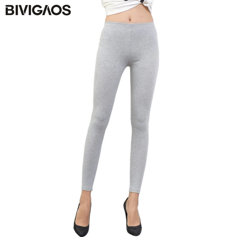 BIVIGAOS Women's New Korean Autumn Solid Color Cotton Leggings Casual Slim Legging Pants Elastic Workout Leggings Women Clothing
BIVIGAOS Women's New Korean Autumn Solid Color Cotton Leggings Casual Slim Legging Pants Elastic Workout Leggings Women Clothing