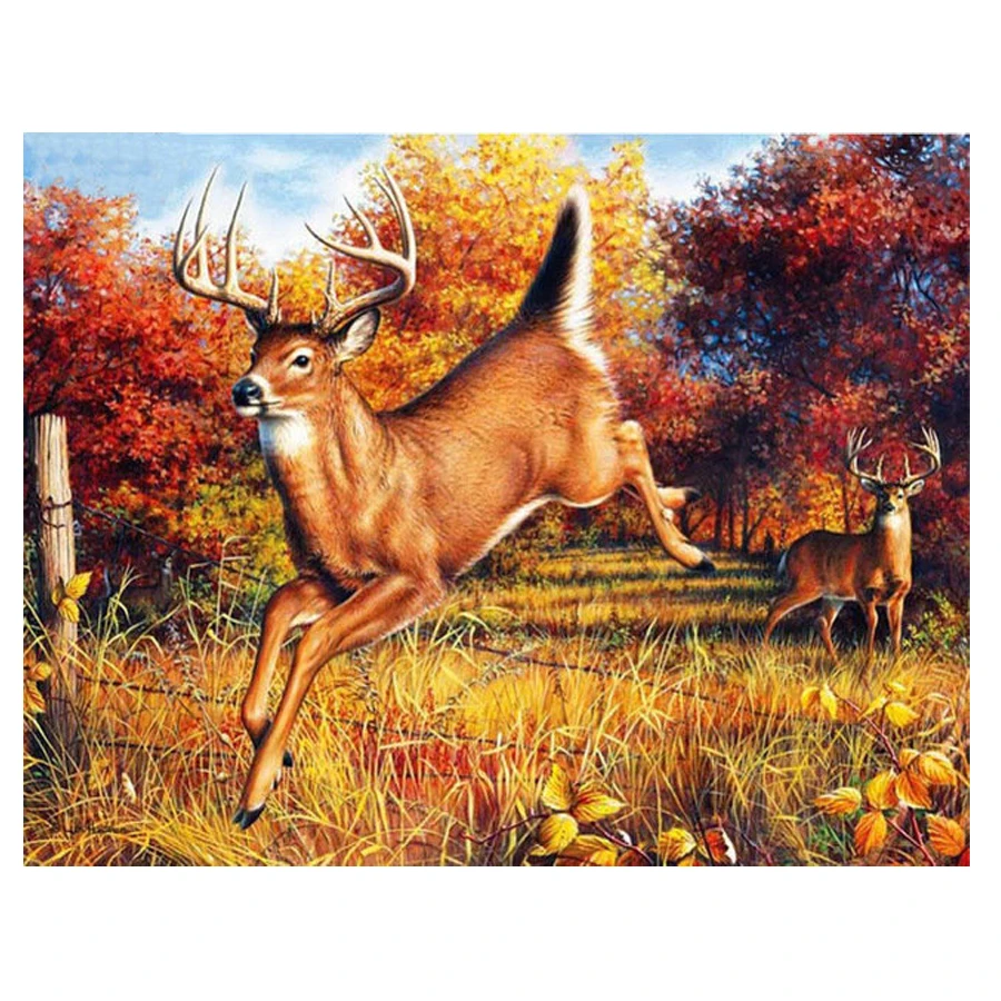 5D Diamond Embroidery deer animal 3d picture Diy Diamond Painting full square rhinestones painting cross stitch mosaic stickers
5D Diamond Embroidery deer animal 3d picture Diy Diamond Painting full square rhinestones painting cross stitch mosaic stickers