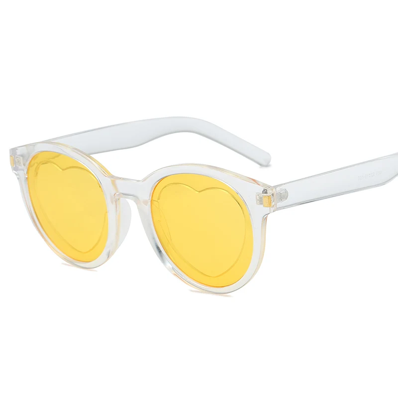 Женские солнцезащитные очки в форме сердца с защитой Uv400 | Аксессуары для одежды