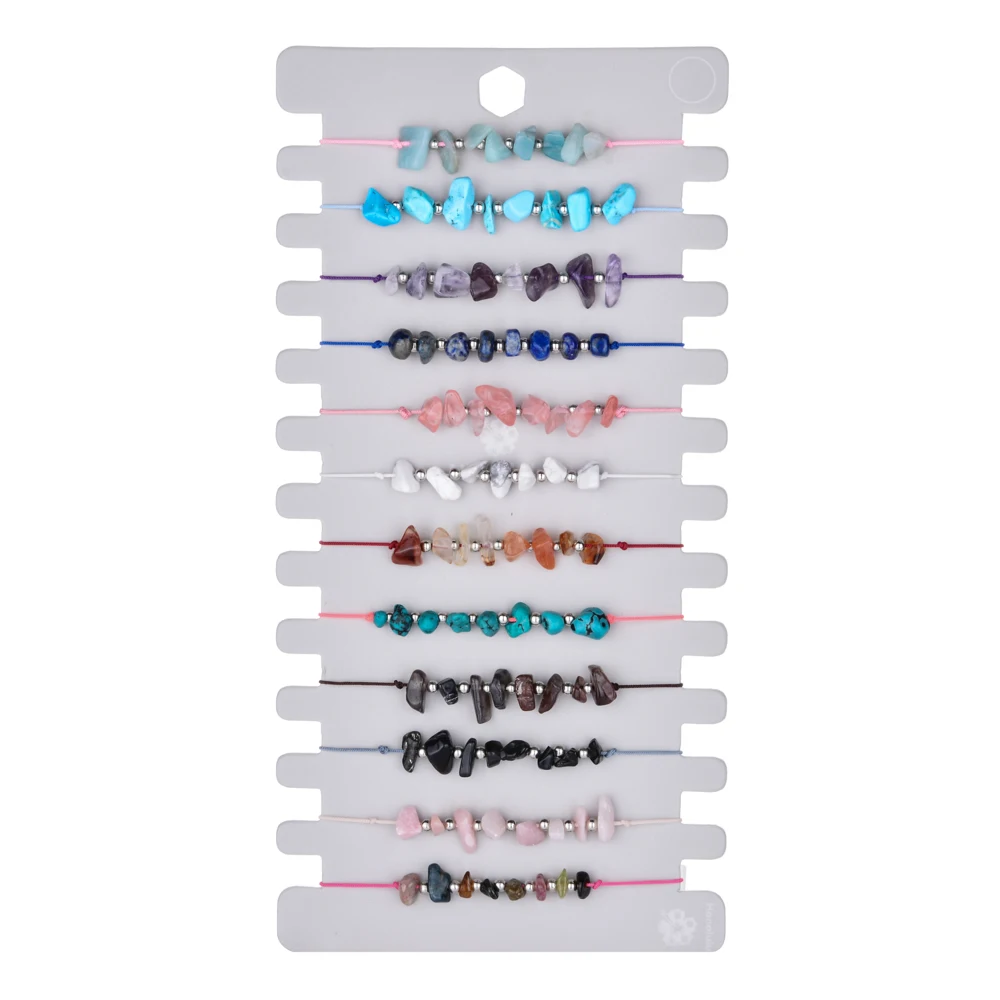 SLZBCY Bohemian Natural Stone Beaded Bracelets Bangles for Women Adjustable Charms Bracelet Wristband Handmade Jewelry 12pcs/set
SLZBCY Bohemian Natural Stone Beaded Bracelets Bangles for Women Adjustable Charms Bracelet Wristband Handmade Jewelry 12pcs/set