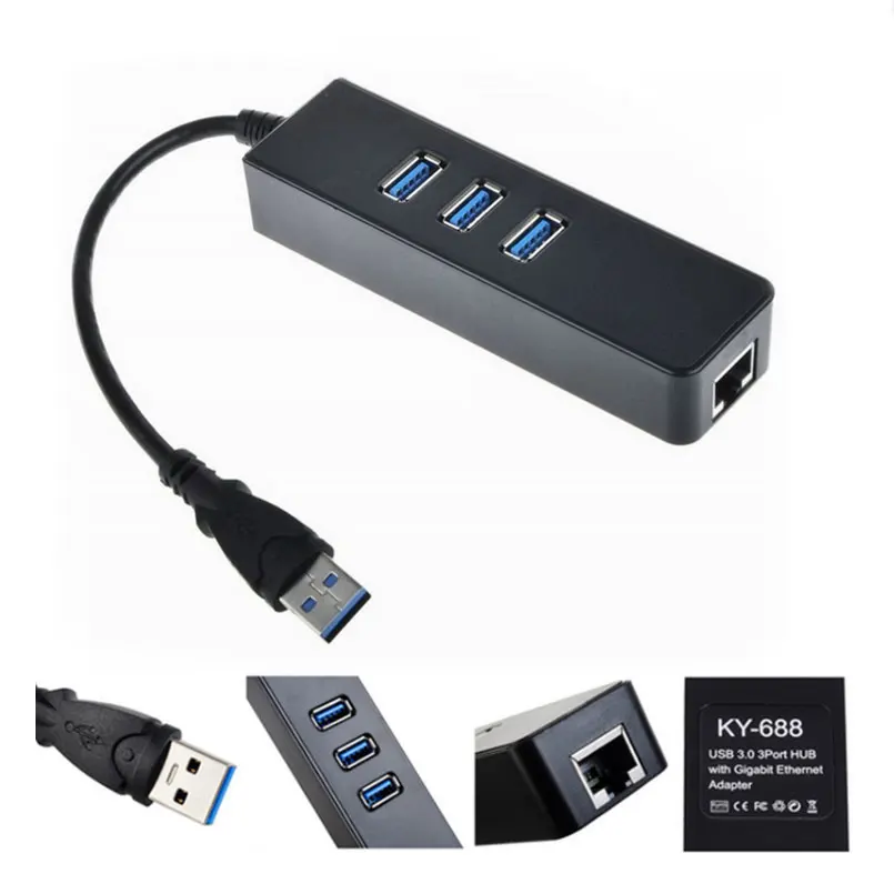 USB 100 гигабитный концентратор 10/1000 Мбит/с 3 0 Мбит/с|usb 3.0 lan gigabit|dockingdocking usb |
