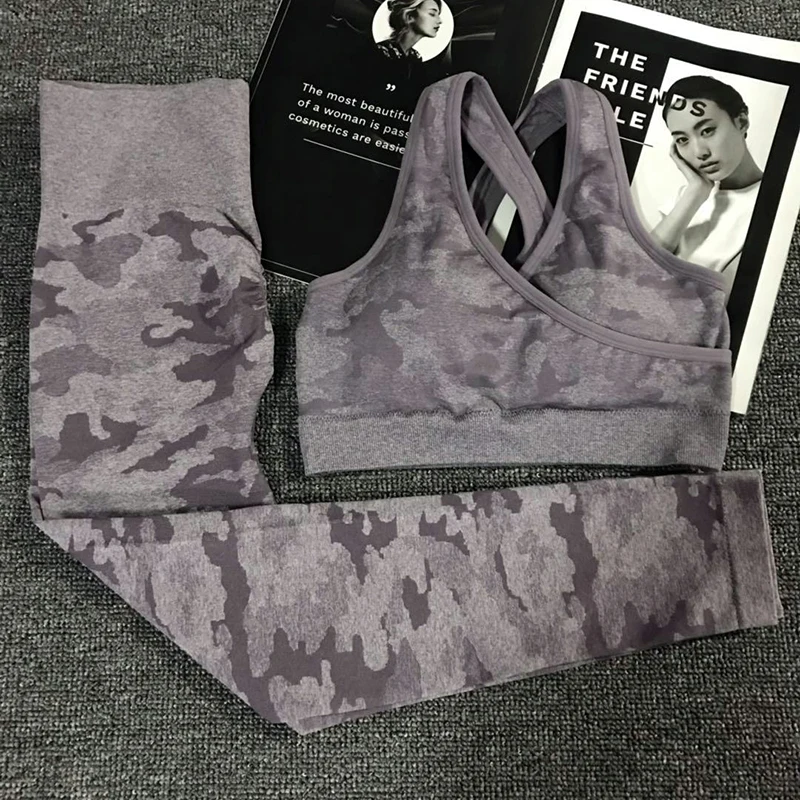 2PCS/Set Camouflage Yoga Set Women Seamless Fitness Yoga Bra Sports Bra High Waist GYM Camo leggings Pants Fitness Suits Workout
2PCS/Set Camouflage Yoga Set Women Seamless Fitness Yoga Bra Sports Bra High Waist GYM Camo leggings Pants Fitness Suits Workout