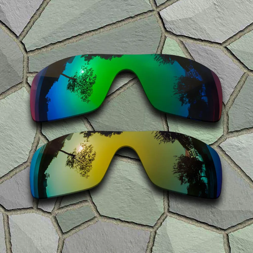 Jade Green&Yellow Golden Sunglasses Polarized Replacement Lenses for Oakley Batwolf
Jade Green&Yellow Golden Sunglasses Polarized Replacement Lenses for Oakley Batwolf