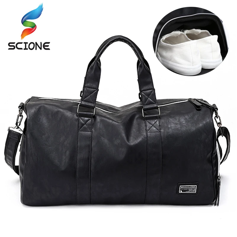 Top PU Outdoor Fitness Training Shoulder Bag Portable Sports Gym Bag Travel Handbag with Independent Shoes Storage sac de sport
Top PU Outdoor Fitness Training Shoulder Bag Portable Sports Gym Bag Travel Handbag with Independent Shoes Storage sac de sport
