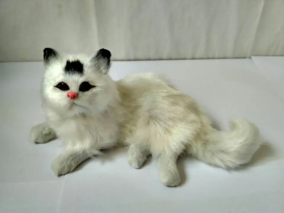 cute simulation black head cat toy polyethylene & furs lying cat doll about 18x10cm 2840
cute simulation black head cat toy polyethylene & furs lying cat doll about 18x10cm 2840