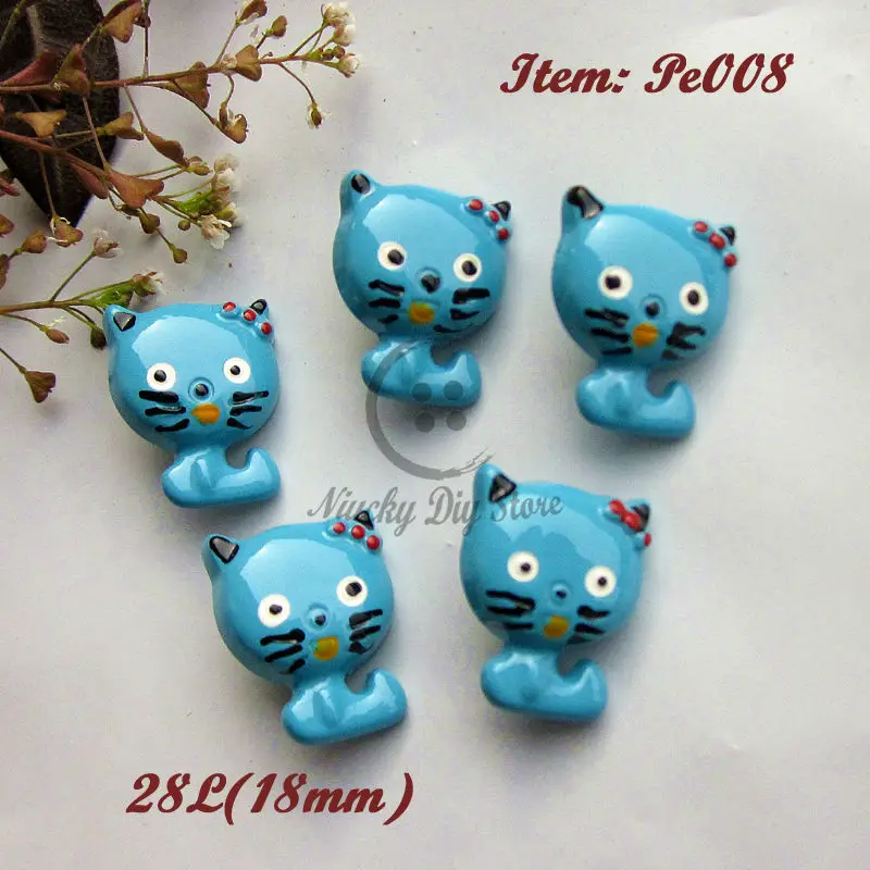 Bionic buttons 24pcs Blue little cat shape buttons eco-friendly animal cartoon buttons for Diy craft decorative accessories
Bionic buttons 24pcs Blue little cat shape buttons eco-friendly animal cartoon buttons for Diy craft decorative accessories