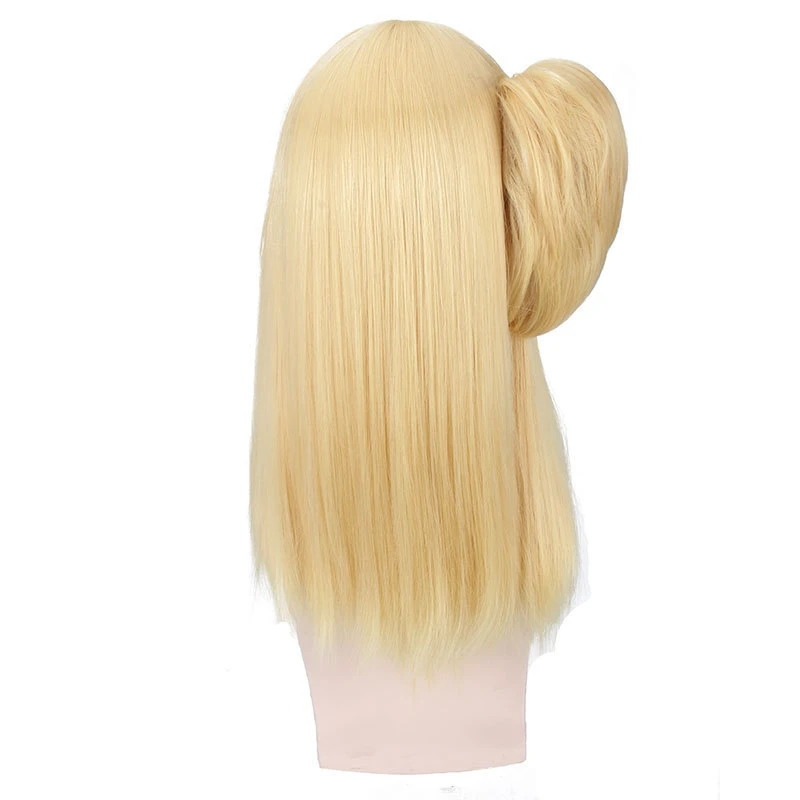 High Quality Fairy Tail Lucy Heartfilia 50cm Long Straight Costume Cosplay Wig for Women Anime Wig Yellow Synthetic Hair Wig
High Quality Fairy Tail Lucy Heartfilia 50cm Long Straight Costume Cosplay Wig for Women Anime Wig Yellow Synthetic Hair Wig