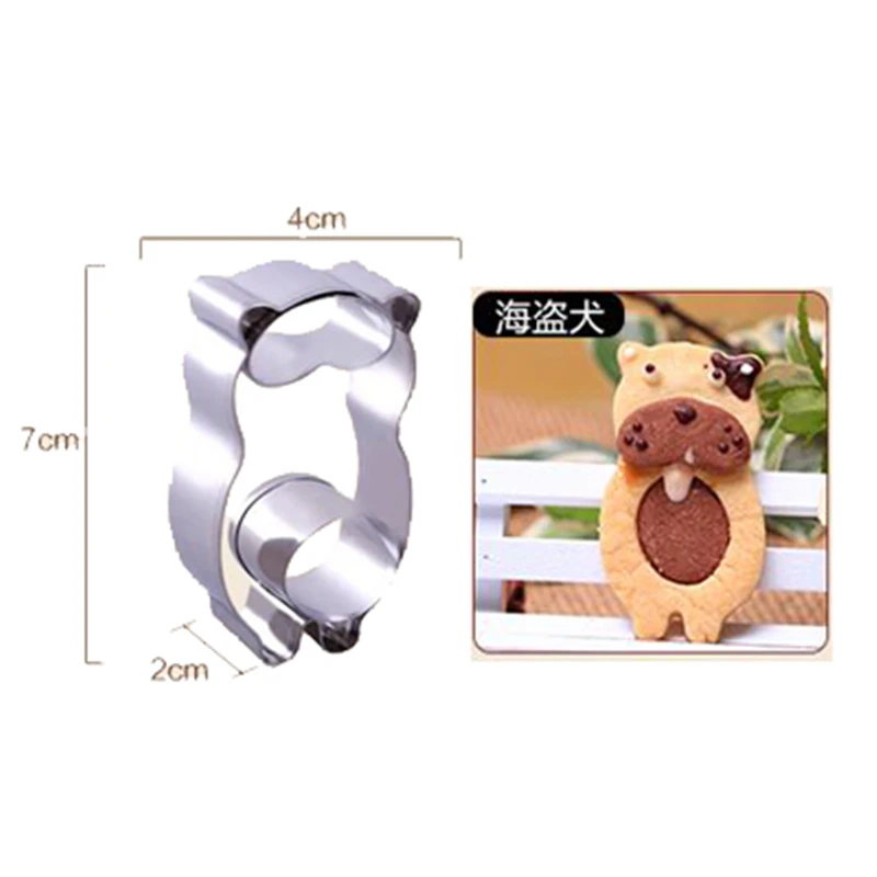 Pirate Dog Cartoon Animals Cake Decorating Fondant Cutters Tools Hot Selling,Cookie Biscuits Baking Molds,Direct Selling
Pirate Dog Cartoon Animals Cake Decorating Fondant Cutters Tools Hot Selling,Cookie Biscuits Baking Molds,Direct Selling