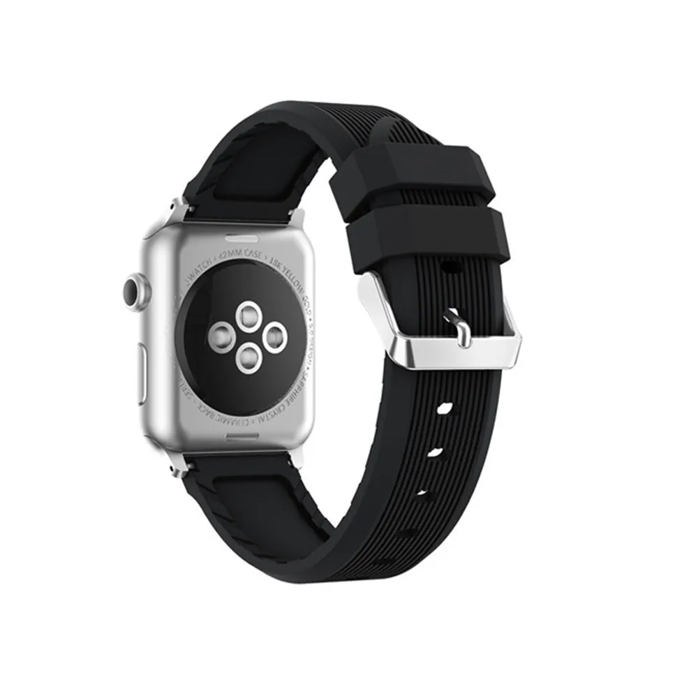 Sport soft Silicone strap band Bracelet for apple watch band Series 1/2/3 42mm 38mm Wrist Strap for i watch 4 5 40mm 44mm bands
Sport soft Silicone strap band Bracelet for apple watch band Series 1/2/3 42mm 38mm Wrist Strap for i watch 4 5 40mm 44mm bands