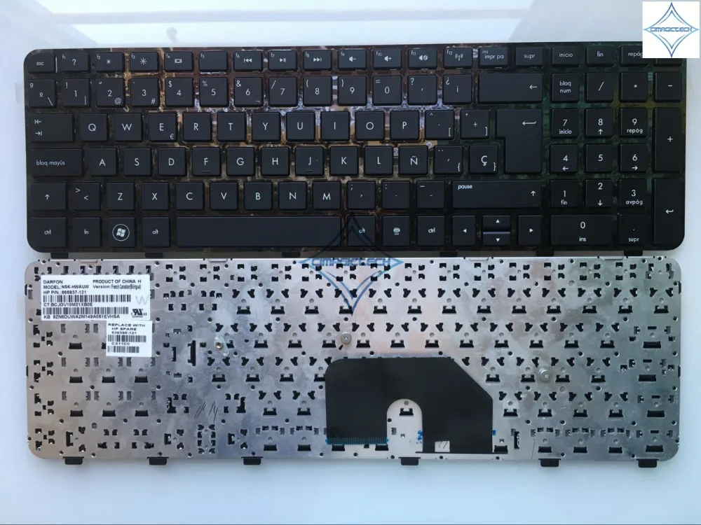 Новинка для HP Pavilion DV6-6000 DV6-6100 SP Клавиатура для ноутбука с испанской раскладкой и рамкой
Новинка для HP Pavilion DV6-6000 DV6-6100 SP Клавиатура для ноутбука с испанской раскладкой и рамкой