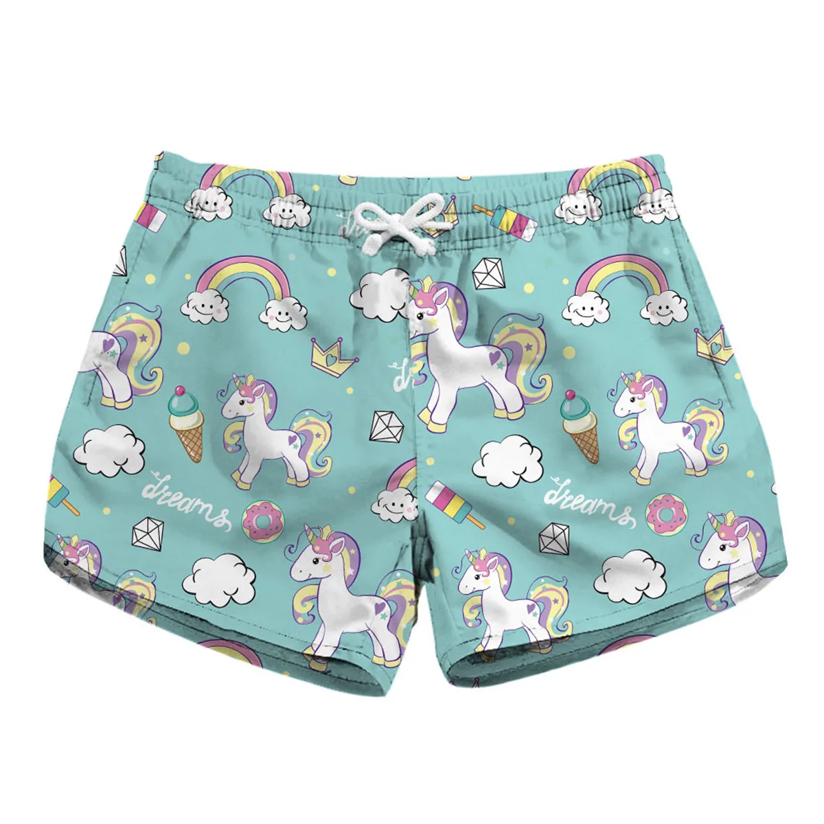 Lovely Cartoon Rainbow Unicorn Short Scanties Horse Women's Flower Print Hot Summer Casual Beach Pockets Shorts Funny Childhood
Lovely Cartoon Rainbow Unicorn Short Scanties Horse Women's Flower Print Hot Summer Casual Beach Pockets Shorts Funny Childhood