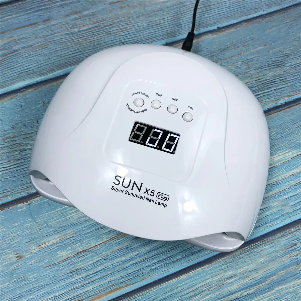 Лампа SUN X5 Plus УФ/LED для сушки ногтей сушилка с автоматическим датчиком и таймером