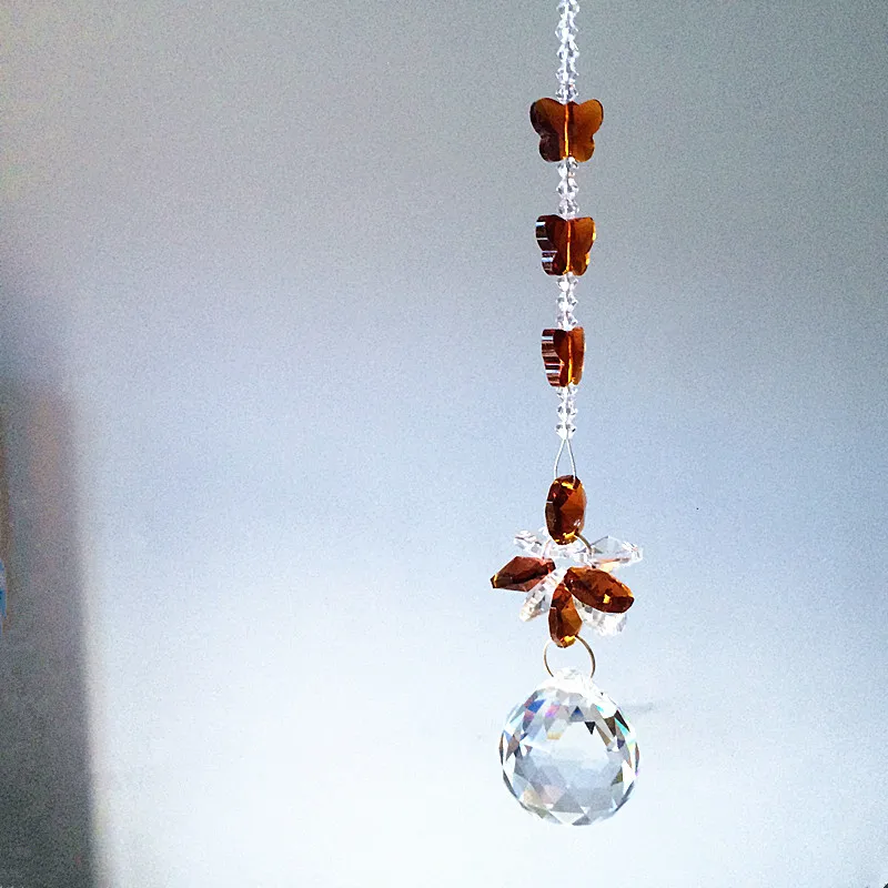 1pc brown Garland Chakra Spectra Suncatcher Glass Crystal chandelier prism pendant wedding crystal hanging drops home decoration
1pc brown Garland Chakra Spectra Suncatcher Glass Crystal chandelier prism pendant wedding crystal hanging drops home decoration