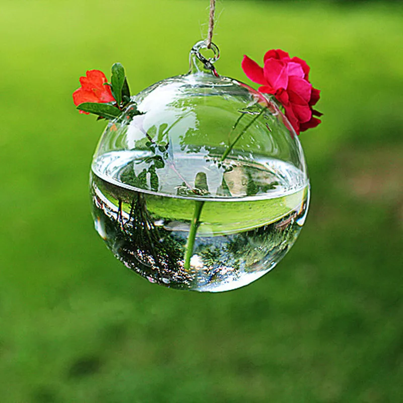 Home Garden Decorative Clear Glass Vase Wedding Decoration Stylish Hanging Hydroponic Vase
Home Garden Decorative Clear Glass Vase Wedding Decoration Stylish Hanging Hydroponic Vase