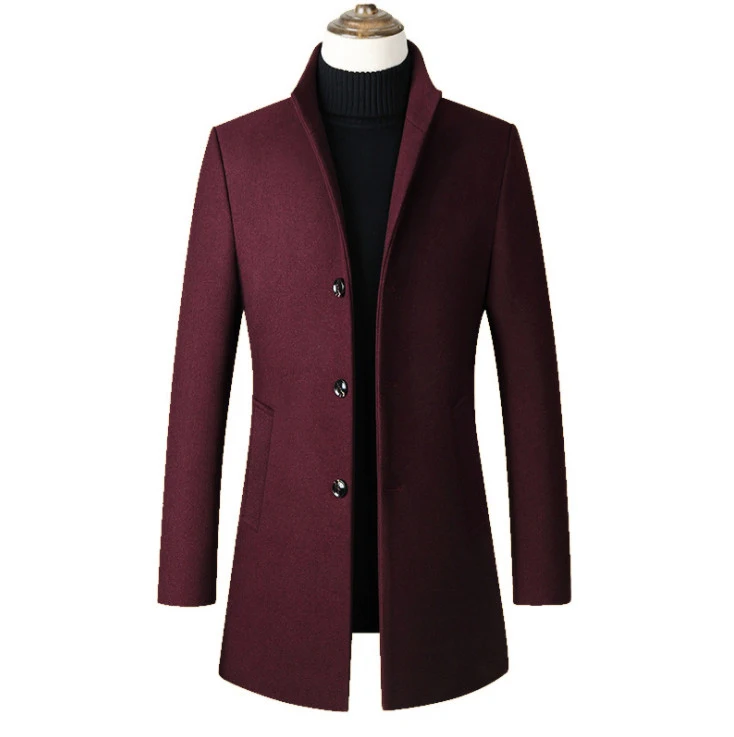 2019 Fashon Men's Long Cotton Collar Trench Coats Dropshipping Men Wool Jacket Men's Casual Wool Coat Slim Collar Wool Coat
2019 Fashon Men's Long Cotton Collar Trench Coats Dropshipping Men Wool Jacket Men's Casual Wool Coat Slim Collar Wool Coat